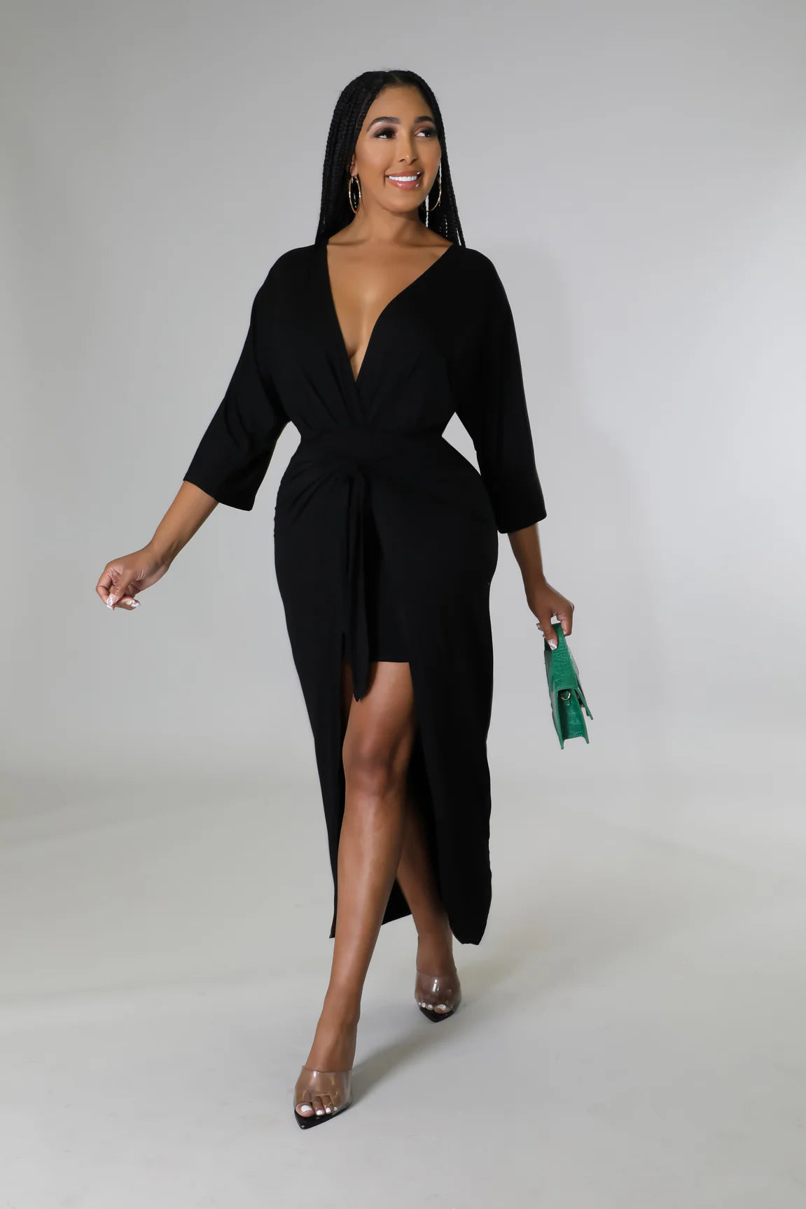 Cayley Black Dress