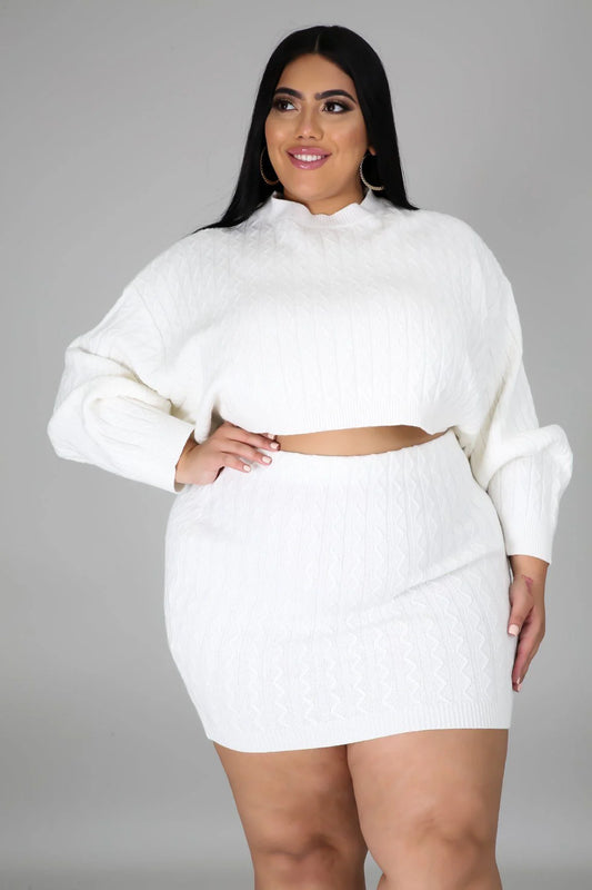 Vision Babe 2 PC Set (White)