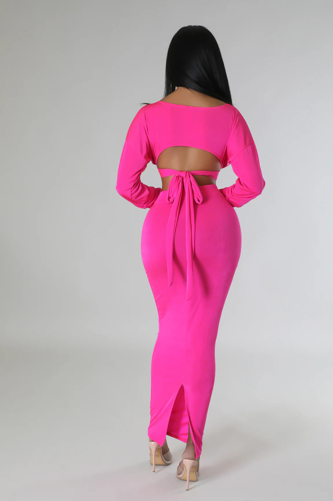 Lena Babe Skirt Set (Pink)