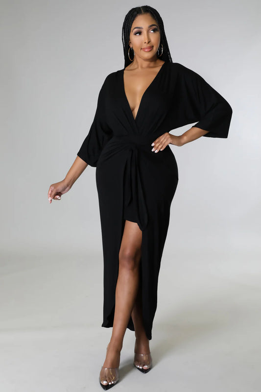Cayley Black Dress