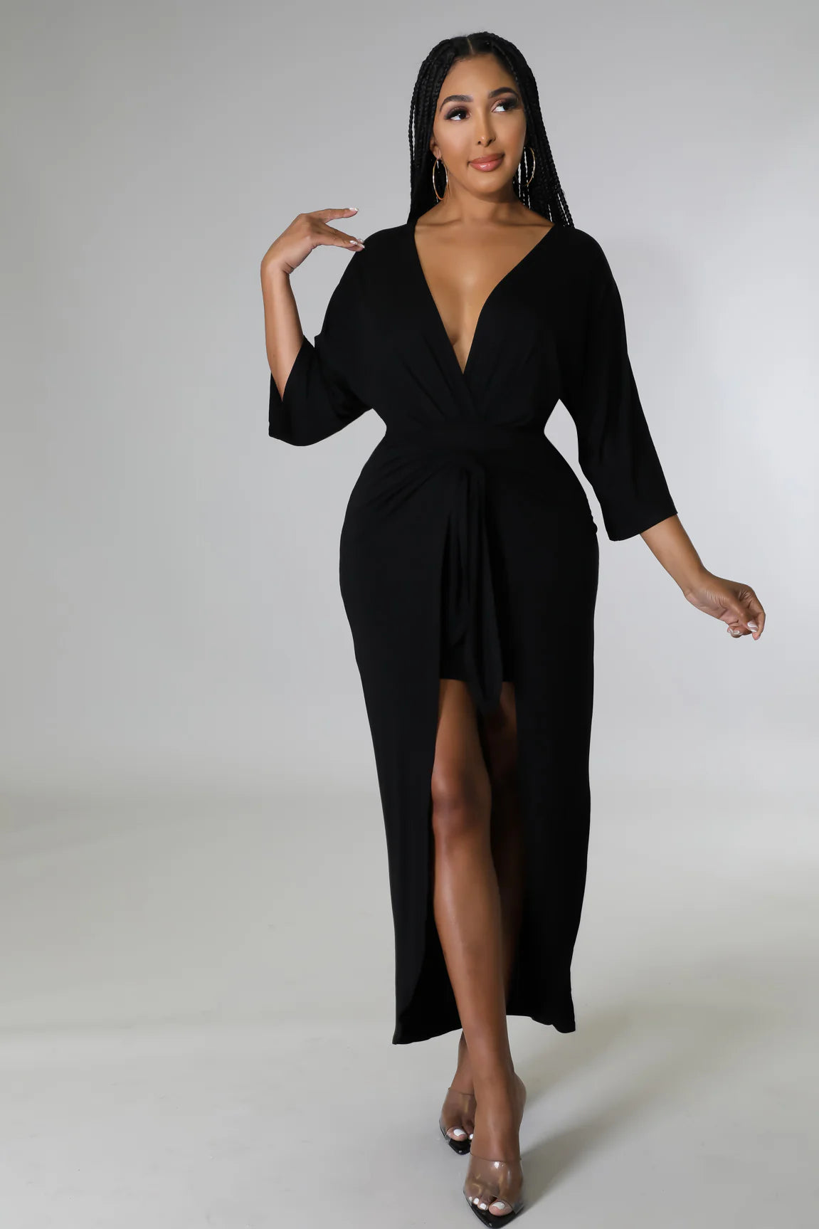 Cayley Black Dress