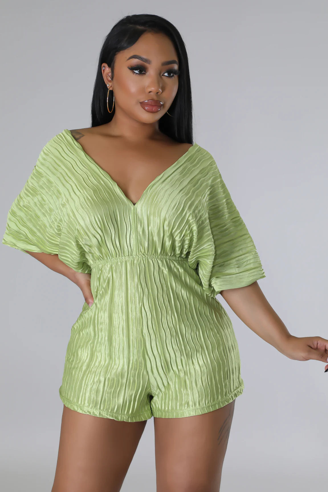 So Dreamy Romper (Green)