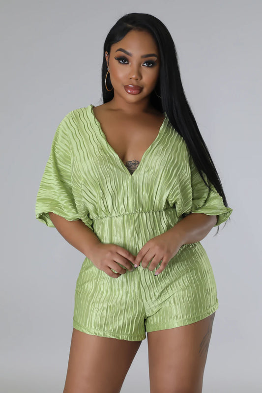 So Dreamy Romper (Green)