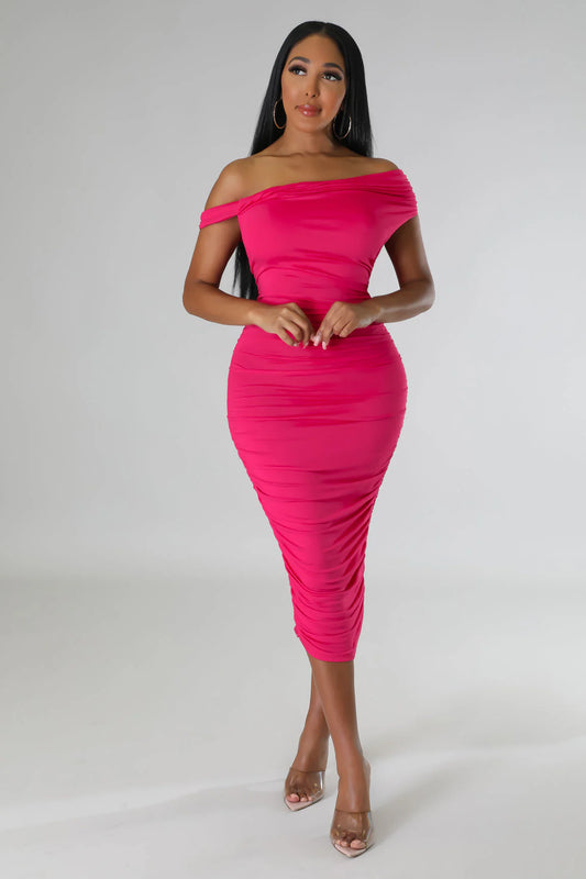 All Eyes On Me Dress (Pink)
