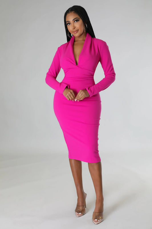 Simply Perfect Pink Dress