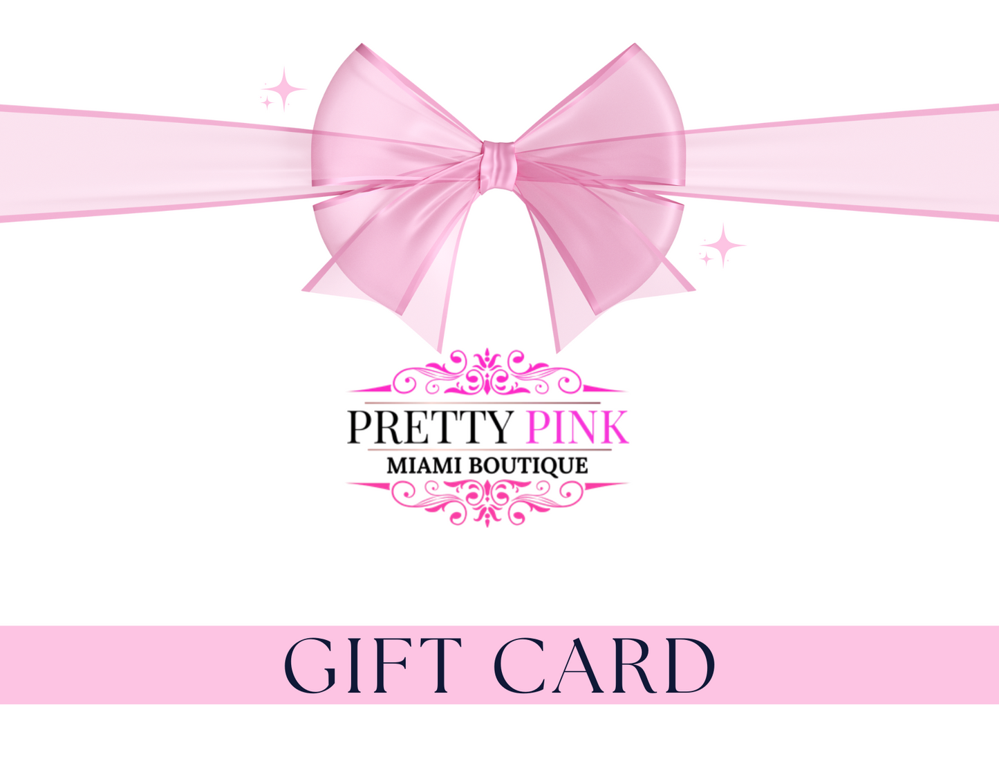 Pretty Pink Miami Gift Card